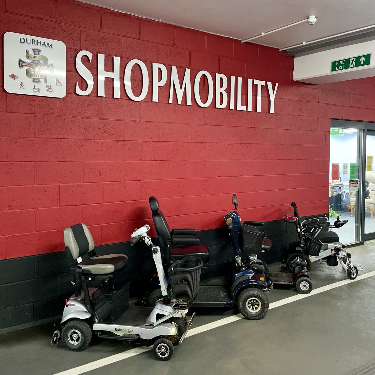 Don’t let #mobility stop you from exploring our beautiful city! Located on Level 1 of our car park, #Durham City #Shopmobility is an independent business that offers the of hire mobility scooters, power-assisted wheelchairs and other walking other aids. ☎️0191 3868556