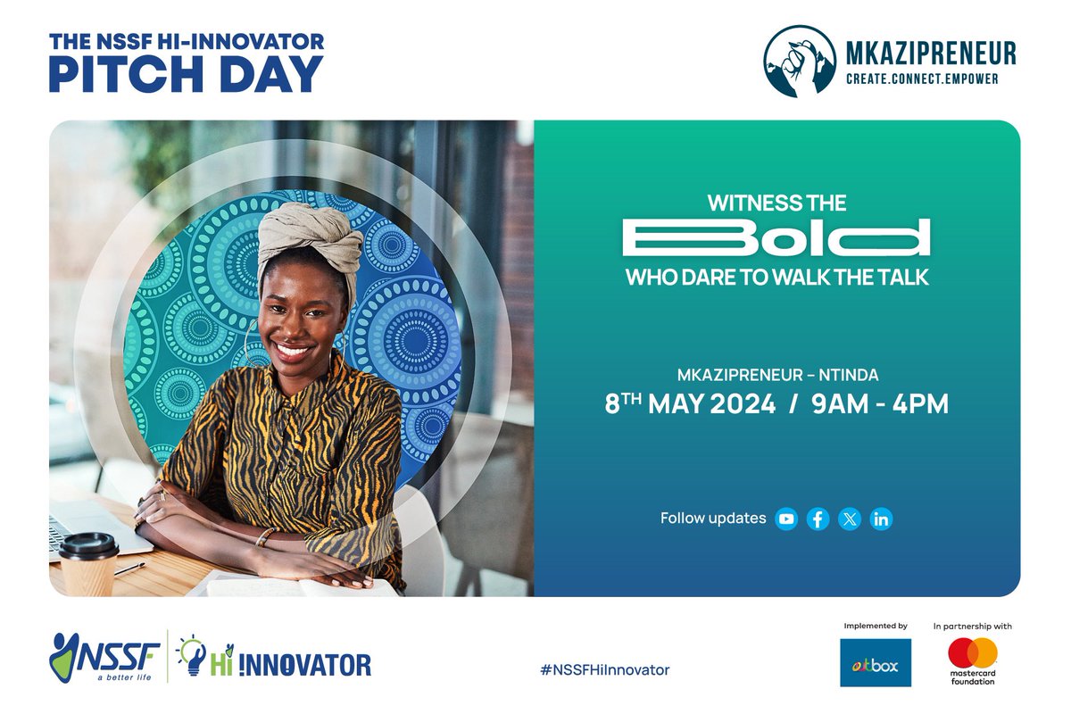 🚂Pitch Day Continues to @mkazipreneur. 14 women entrepreneurs from @wituganda and @StartHubAfrica will prove that their businesses are ready for financing. What are some things you learned about pitching that would make it easier for other entrepreneurs? #NSSFHiInnovator