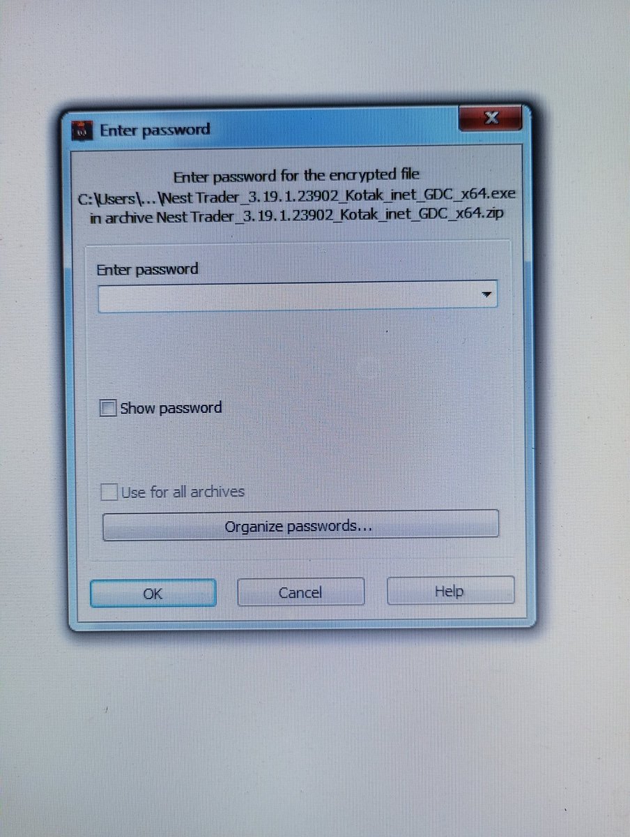 Trying New NEST version
asking Password ?
@Ashish1Nanda
@kotaksecurities