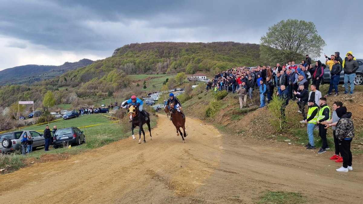 The picturesque Boreta hill in the Prijepolje municipality #Serbia hosted the Komaran kosija event. Alongside the mountain horse race, participants also took part in traditional village game. #seeruralbalkans #goexplorebalkans #People2People