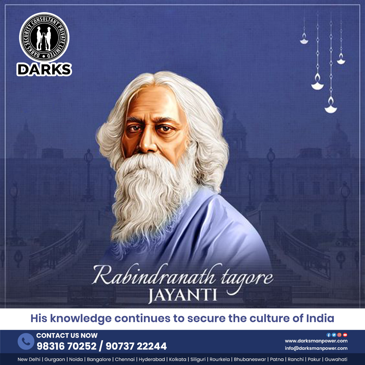 Celebrating the literary giant who secured the cultural identity of India and let it's head held high upright. Remembering Rabindranath Tagore.

#RabindraJayanti #RabindranathTagore #BengaliLiterature #RabindraJayanti2024 #TagoreBirthAnniversary