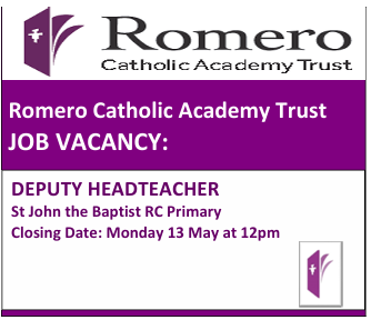 Excellent opportunity to join the leadership team at St John the Baptist R C Primary in Burnley.
#bemore #primaryleadership #educationrecruitment