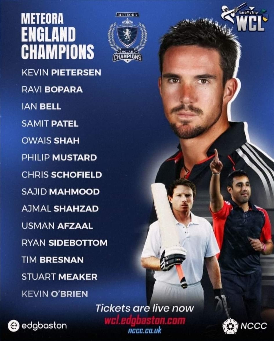 International Cricket Masters tweet media