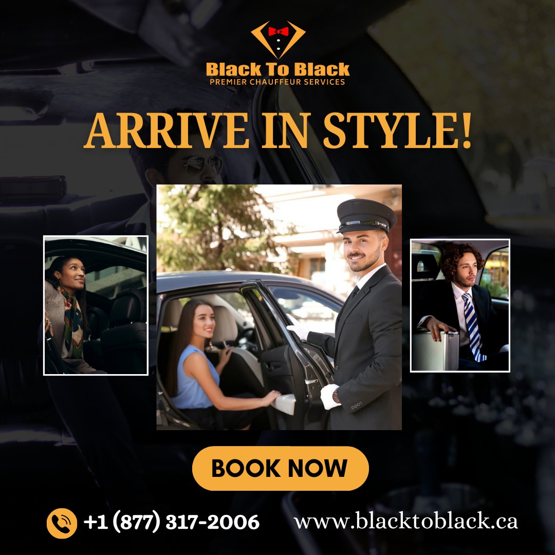 Do you wanna book a luxury trip?
Let's arrive in style and have stress stress-free journey with black to black premier chauffeur.
Call: +1 (877) 317-2006 
Get Trip Estimate: blacktoblack.ca/get-a-free-quo…
#chauffeurservices #limousineservice #blackcarservice #blacktoblack