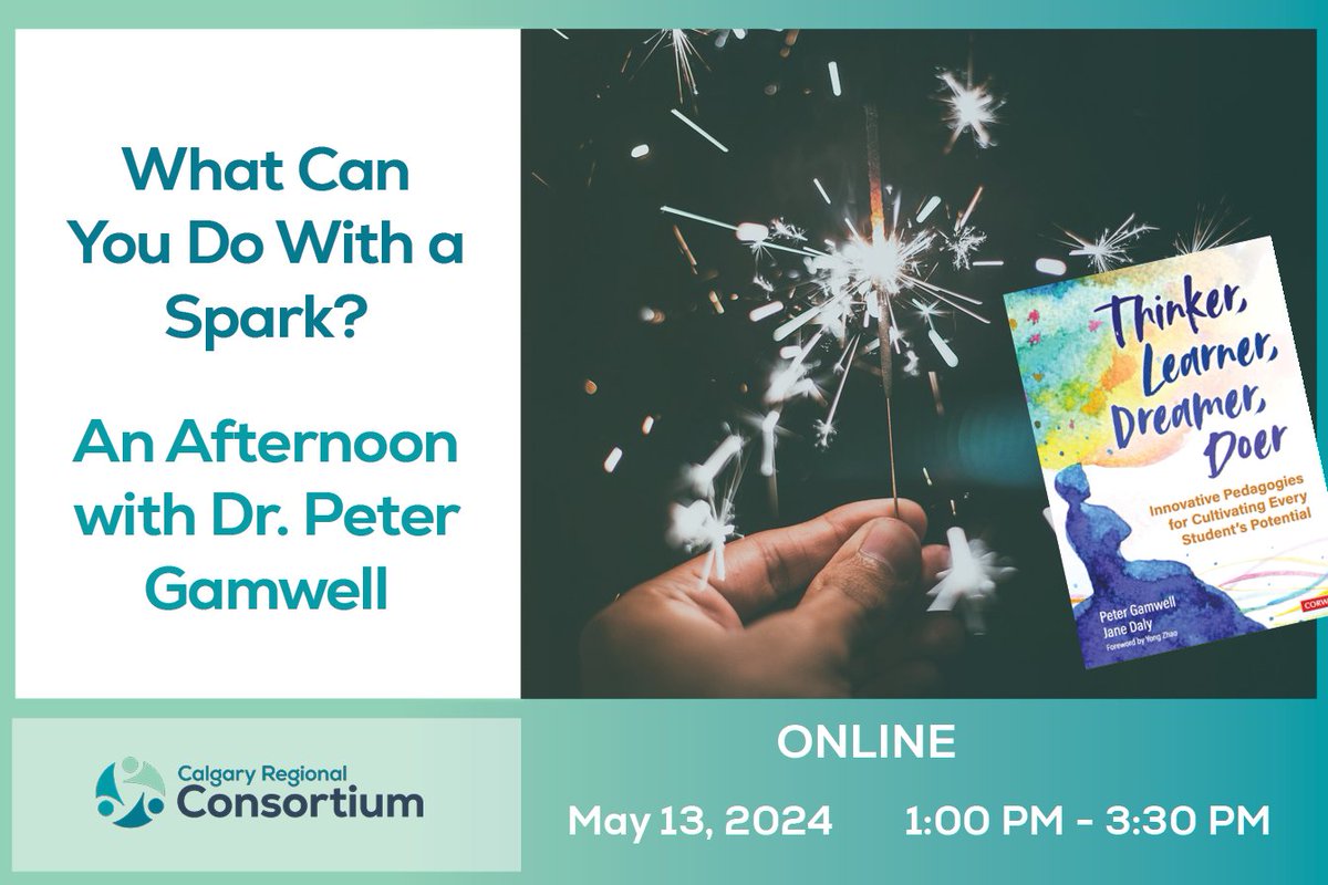 Calling all Educators! Don't miss out on this transformative workshop with <a href="/PeterGamwell/">Peter Gamwell</a>  Discover actionable ideas to foster creativity in your learning community. Reserve your spot today! crcpd.ab.ca/program/12495