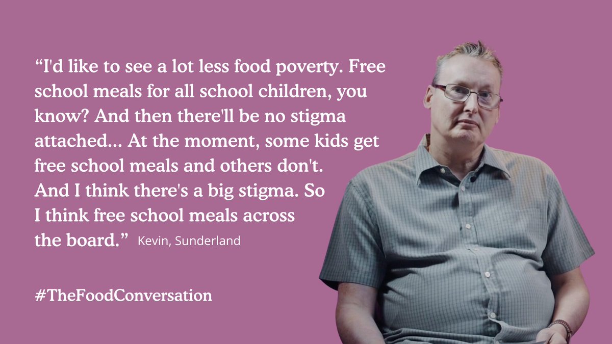 Today @munirawilson leads a Westminster Hall debate on free school meals. Many of the citizens in #TheFoodConversation are telling us this is one of the kinds of interventions they want for a fairer, healthier Britain. They want govt to get it right for generations to come.
