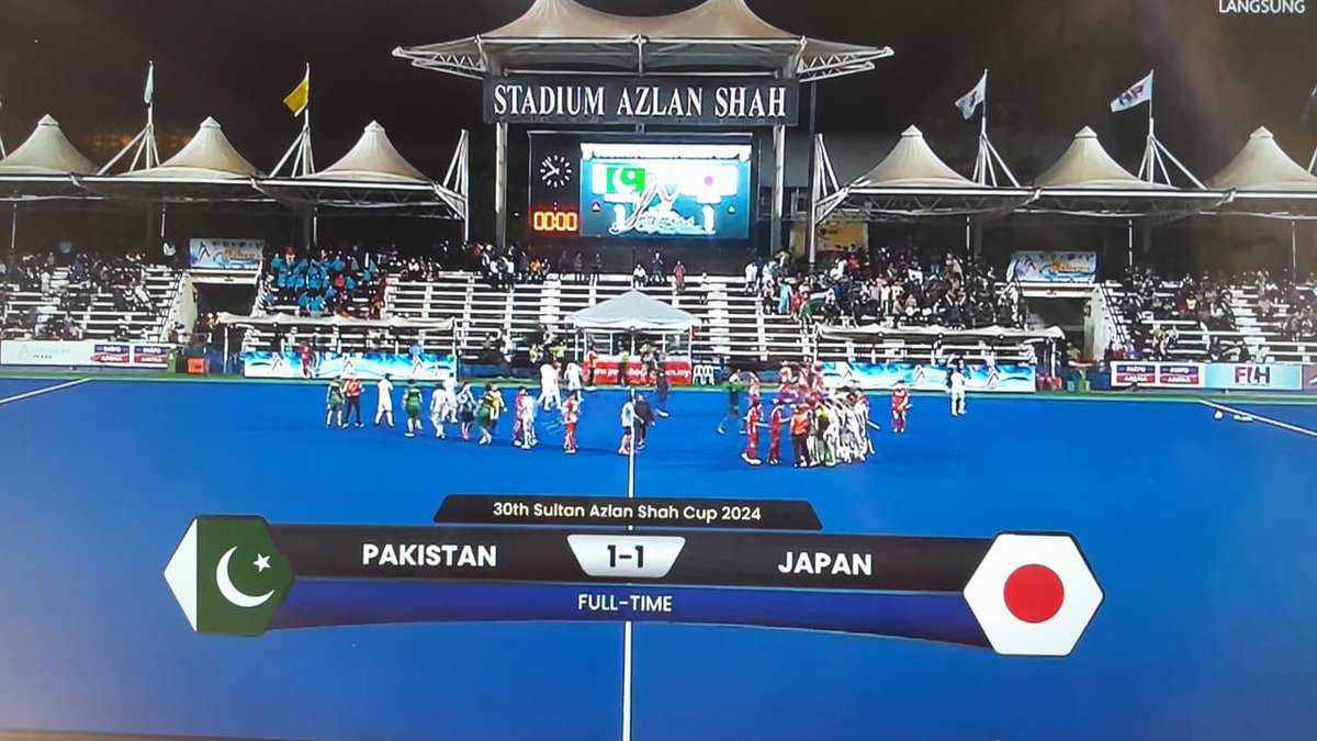 Well done boys good fight against Japan 🇯🇵 draw 1-1 am sure Pak 🇵🇰 will face Japan in finals  it's my prediction loved to see Pak  team played well day by day. try to create more PCs to teams like Japan 🇯🇵good luck against Canada try to score more goals #Pakistanzindabad