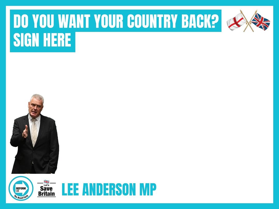 Do you want your country back? Feel free to sign below by saying 'Yes' and sharing.