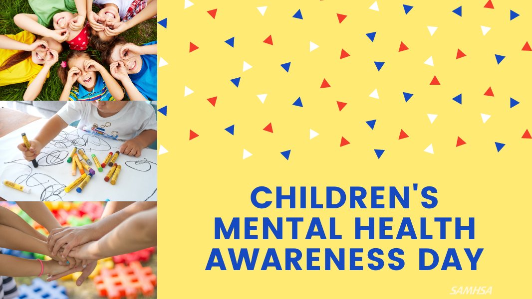 #MentalHealth is a critical part of a child’s overall well-being & innately tied to a thriving school environment. This National Children’s Mental Health Awareness Day we celebrate school communities & families that work to support #YouthMentalHealth. #Together4MH