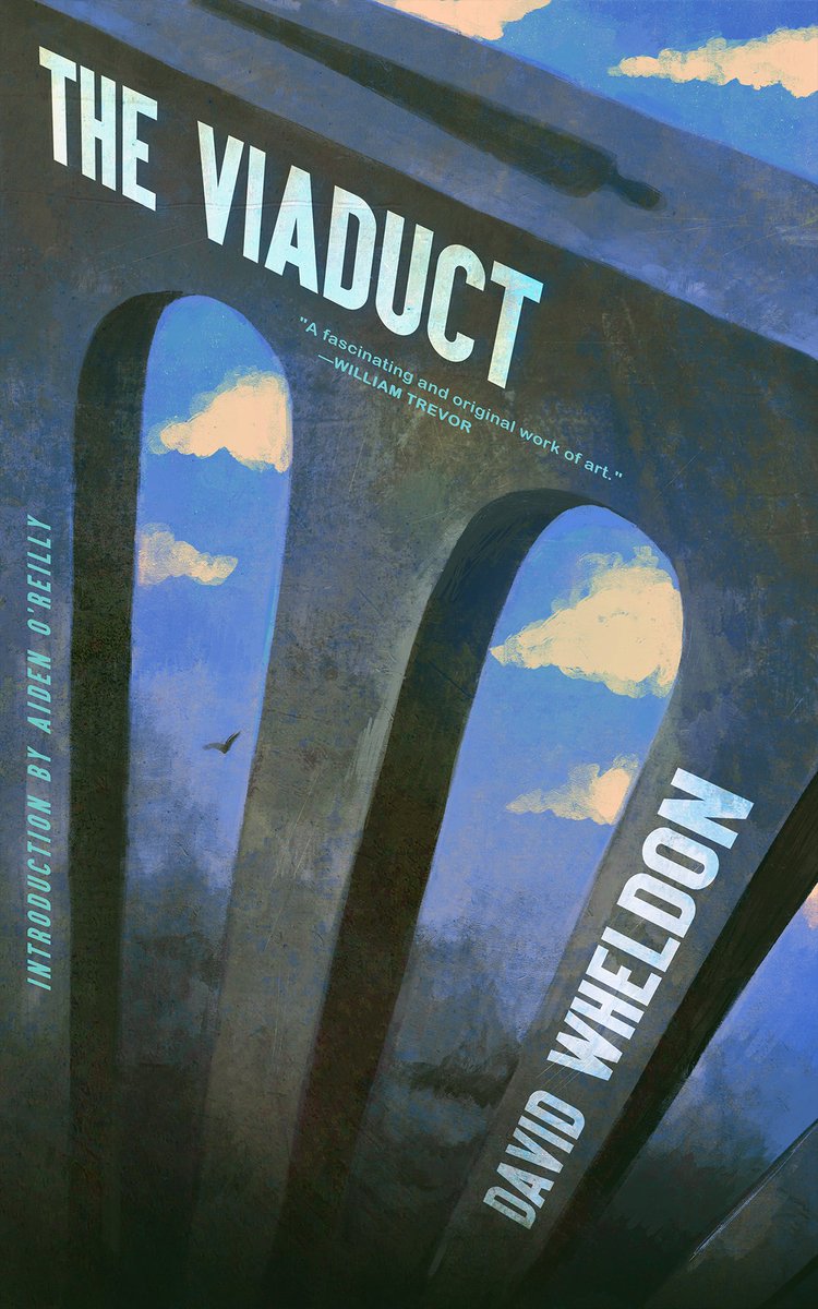 Another exciting forthcoming release! David Wheldon's THE VIADUCT (1983), a haunting and surreal novel with echoes of Kafka and Samuel Beckett, was highly praised by Graham Greene, William Trevor, and critics, and became a cult classic. Check it out here: valancourtbooks.com/the-viaduct-19…