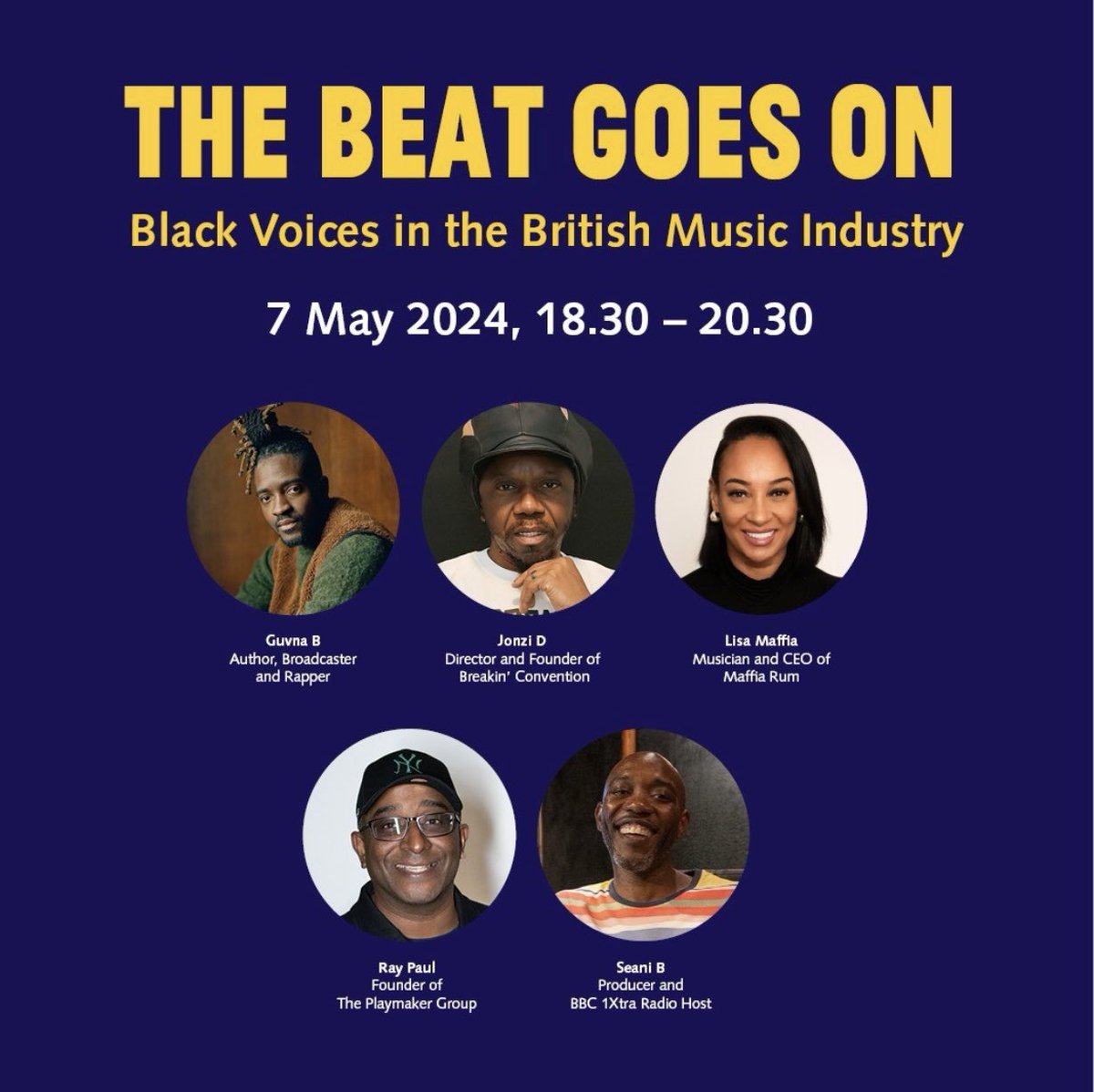 I will be speaking at the British Library tonight about my research on the economic impact of Grime music on the British music industry, delving into its influence on culture and commerce.' Event link: eventbrite.com/e/the-beat-goe…