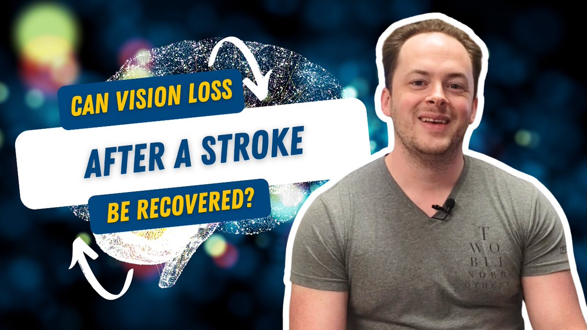 If physical therapy helps with motor recovery after a stroke, could 'eye exercises or therapy' help with vision loss after a #stroke? Follow us & don't miss a new In a Neuro Minute at noon to learn more about the #URochesterResearch Matthew Cavanaugh, PhD is doing.