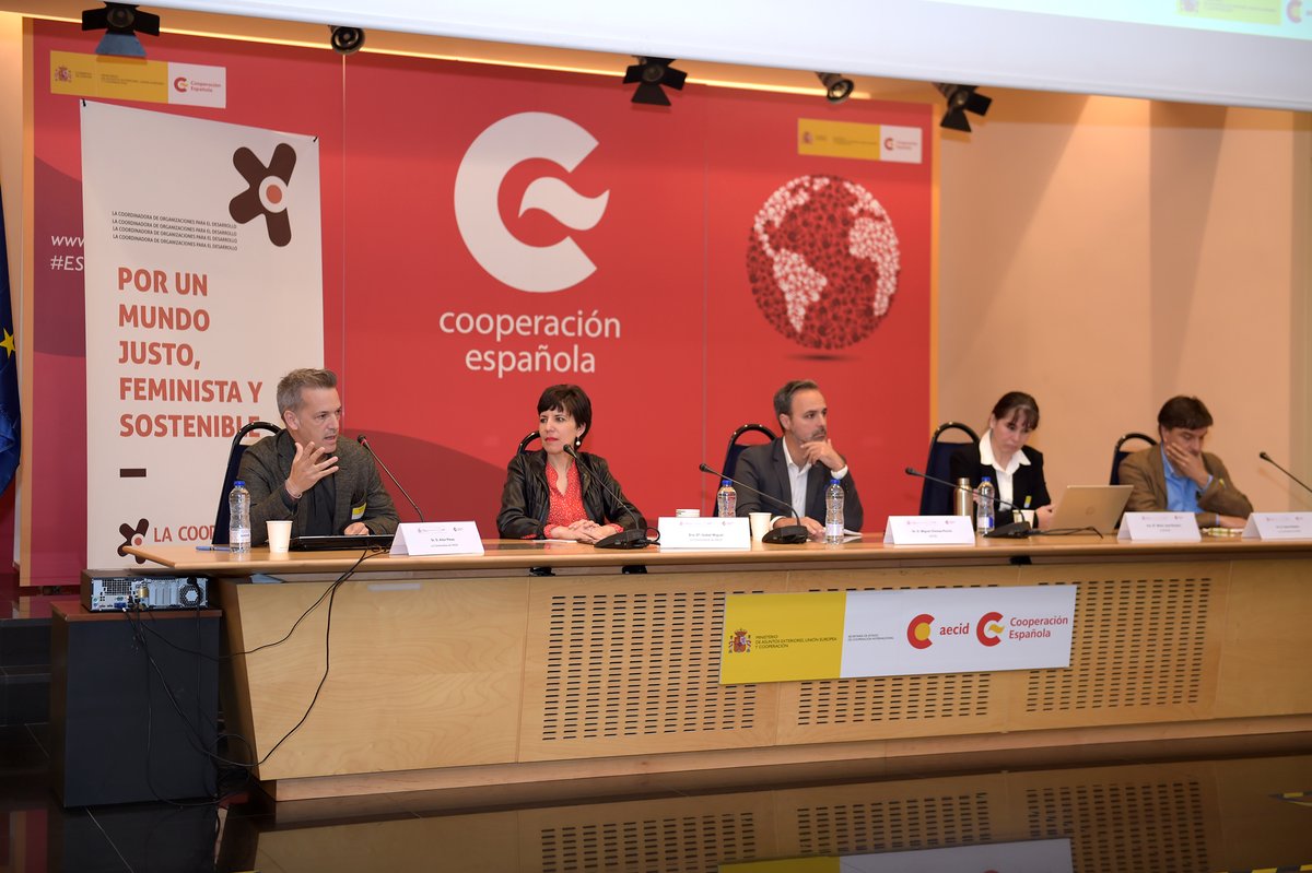 Presentación del estudio 'La participación de la sociedad civil en la #cooperaciónfinanciera', cuyas recomendaciones nos serán muy útiles en la puesta en marcha de nuestro futuro #FEDES (Fondo Español para el Desarrollo Sostenible) @ecoper_es @CoordiONGD