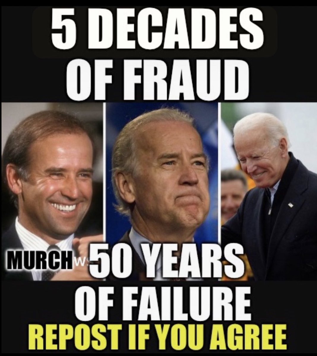 If you are voting for Joe Biden in November, you are voting for this👇 He’s a fraud and a failure. Plain and simple. Who feels the same? 🙋‍♂️