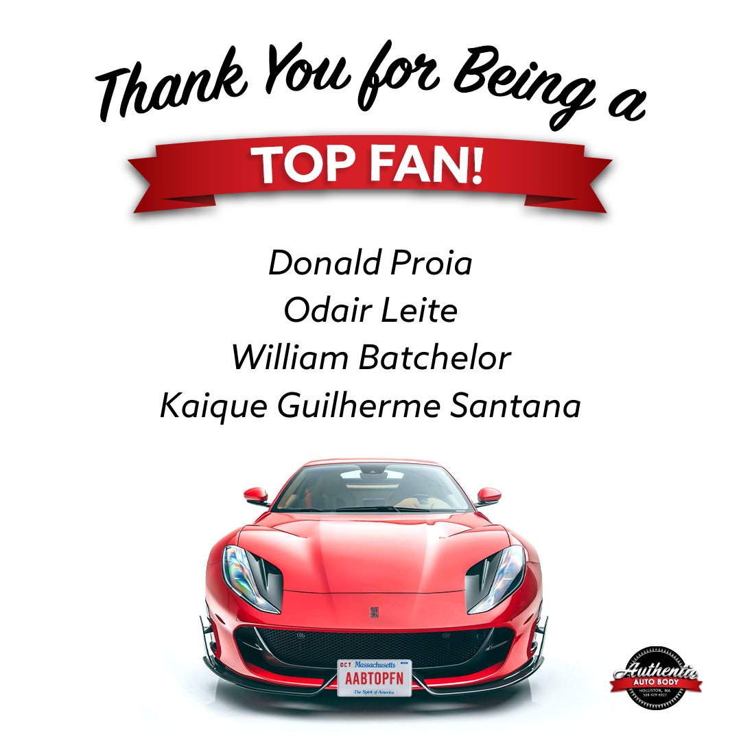 Thank you to all of our April Top Fans! 🙏💯 #AAB #autoshop #topfans #customerappreciation #trustedautoshop