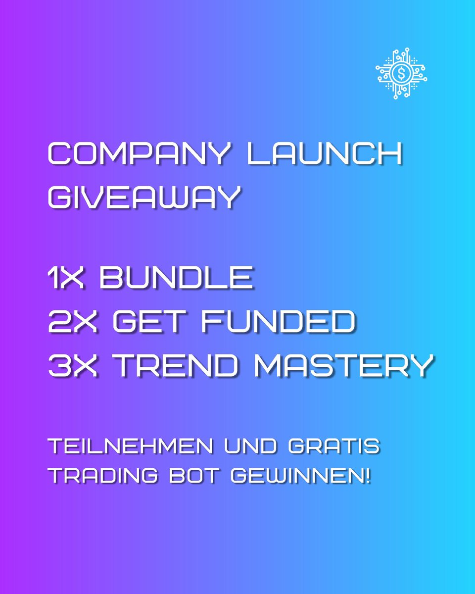 SwissTradingHub's tweet image. Giaveaway von 6 Trading Bots bis 31.05.2024 live auf Instagram:
instagram.com/p/C6bEVLwteX-/…
#giveaway #tradingbot #tradingalgo