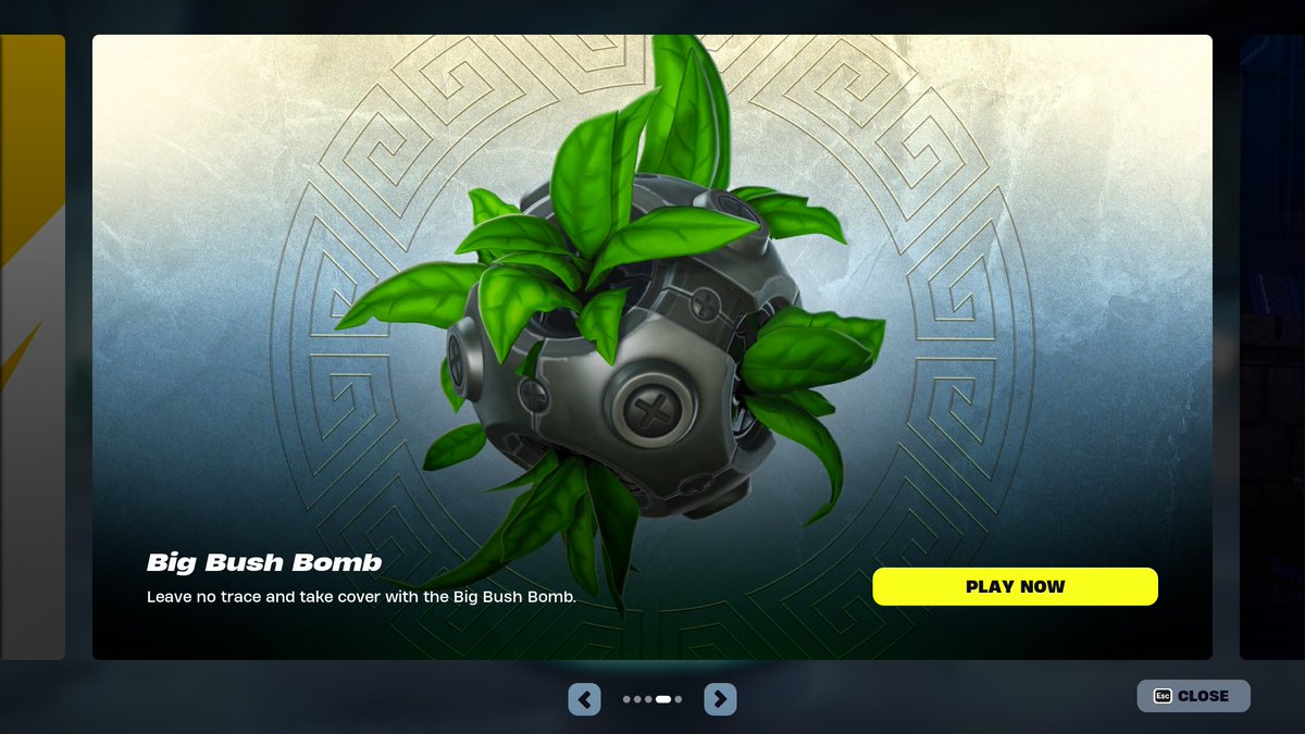 The Big Bush Bomb has been unvaulted! #Fortnite