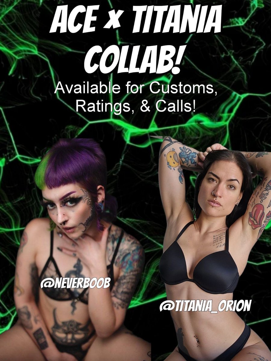You guys should check out our paid sites to see what we’re up to this week 🥰🥰 🖤 @xxx_titania 🖤