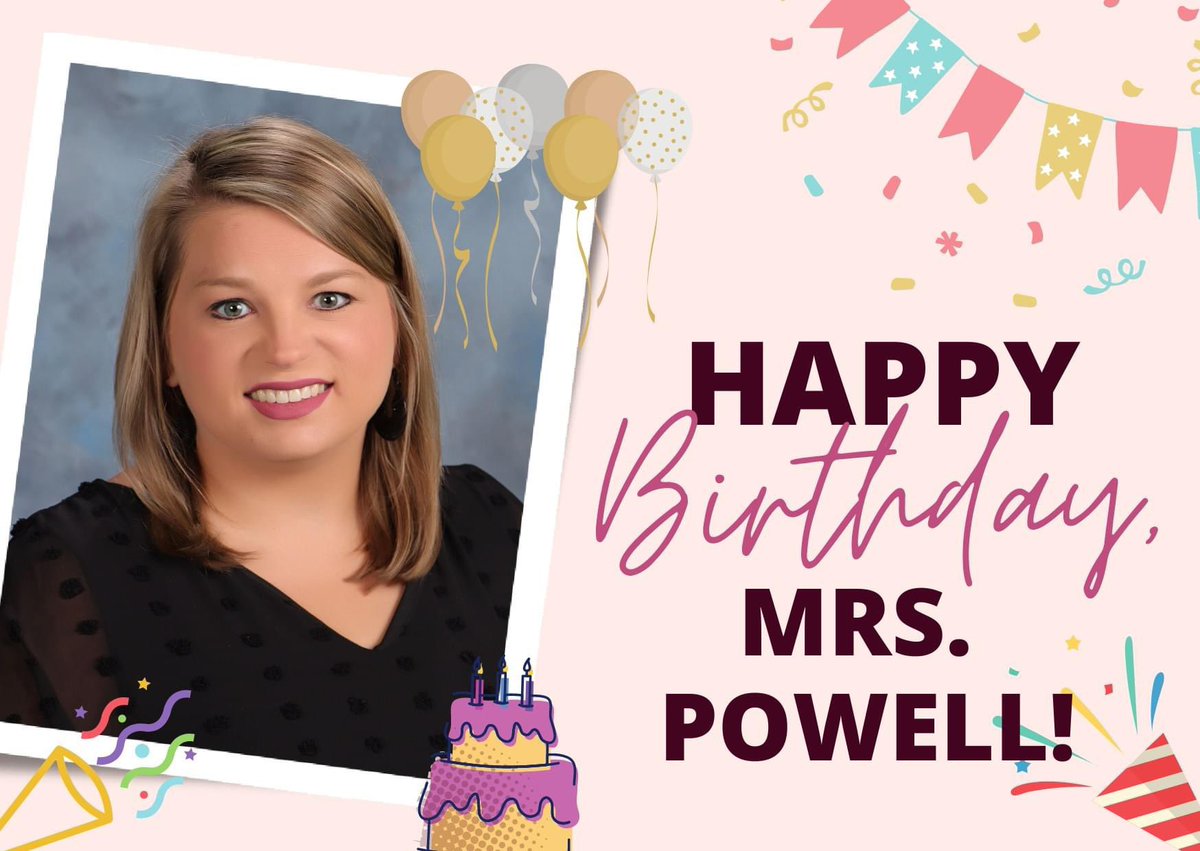Help us wish one of our amazing 2nd grade teachers, Mrs. Powell, a very happy birthday! #BeeTheImpact #LearningLeading #TeamMCPSS #AimForExcellence