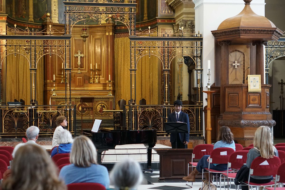 #RGSMusic A really varied, uplifting repertoire by our talented musicians as we welcomed members of the public to attend our monthly Market Day Concert at Holy Trinity Church.