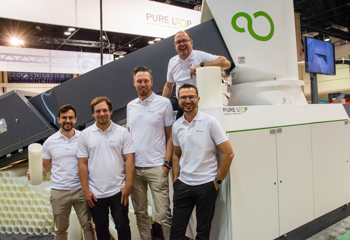 PURE LOOP celebrates US market success of their ISEC at @NPEplasticsshow spnews.com/pure-loop-cele… #sustainablepackaging #recyclability #packaging #sustainability #circulareconomy #recycledmaterials #resourceefficiency