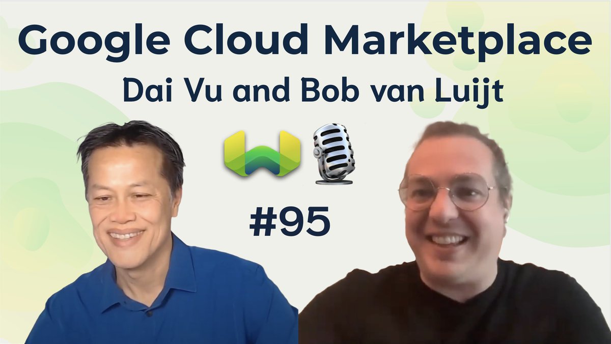 Hey everyone! We have a SUPER exciting new Weaviate podcast featuring Weaviate Co-Founder @bobvanluijt and Dai Vu, Managing Director of Google Cloud Marketplace and ISV GTM! 🎙️🔥 This podcast dives into recent tends in models, how Google thinks about 1st and 3rd party models and…