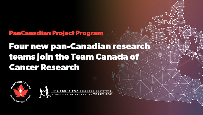🍁 📣 New project announcement! 📣 🍁 We're extremely excited to announce that four new research teams will be joining the #TeamCanadaOfCancerResearch after receiving funding through our Pan-Canadian Projects program! (1/6) FULL STORY ▶️ bit.ly/44y3Iqz