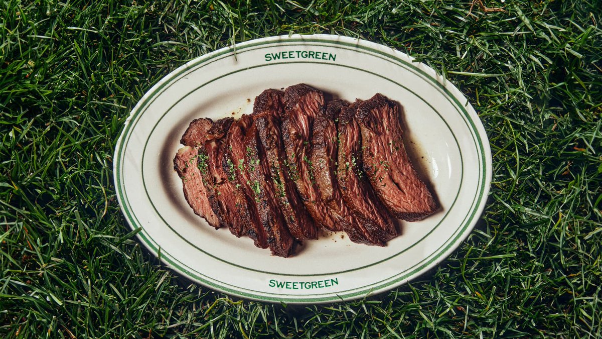 🥩 now live nationwide - caramelized garlic steak at sweetgreen🥩
We are proud to introduce 100% gr