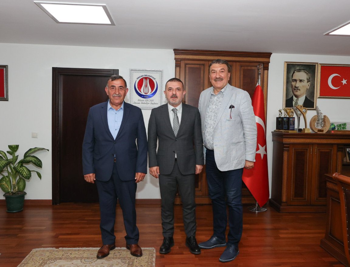 AK Parti Kurucu İl Başkan Yardımcısı Sn. Yücel Aydın ve Öz Taşıma İş Sendikası önceki dönem Başkanı Sn. Mustafa Toruntay’a nazik ziyaretleri için teşekkür ediyorum.