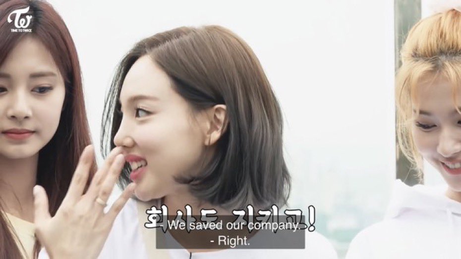 Nayeon: “We saved our company”

Something she’ll say with confidence knowing Twice made JYPE an even bigger and more successful company with their records and achievements alone!