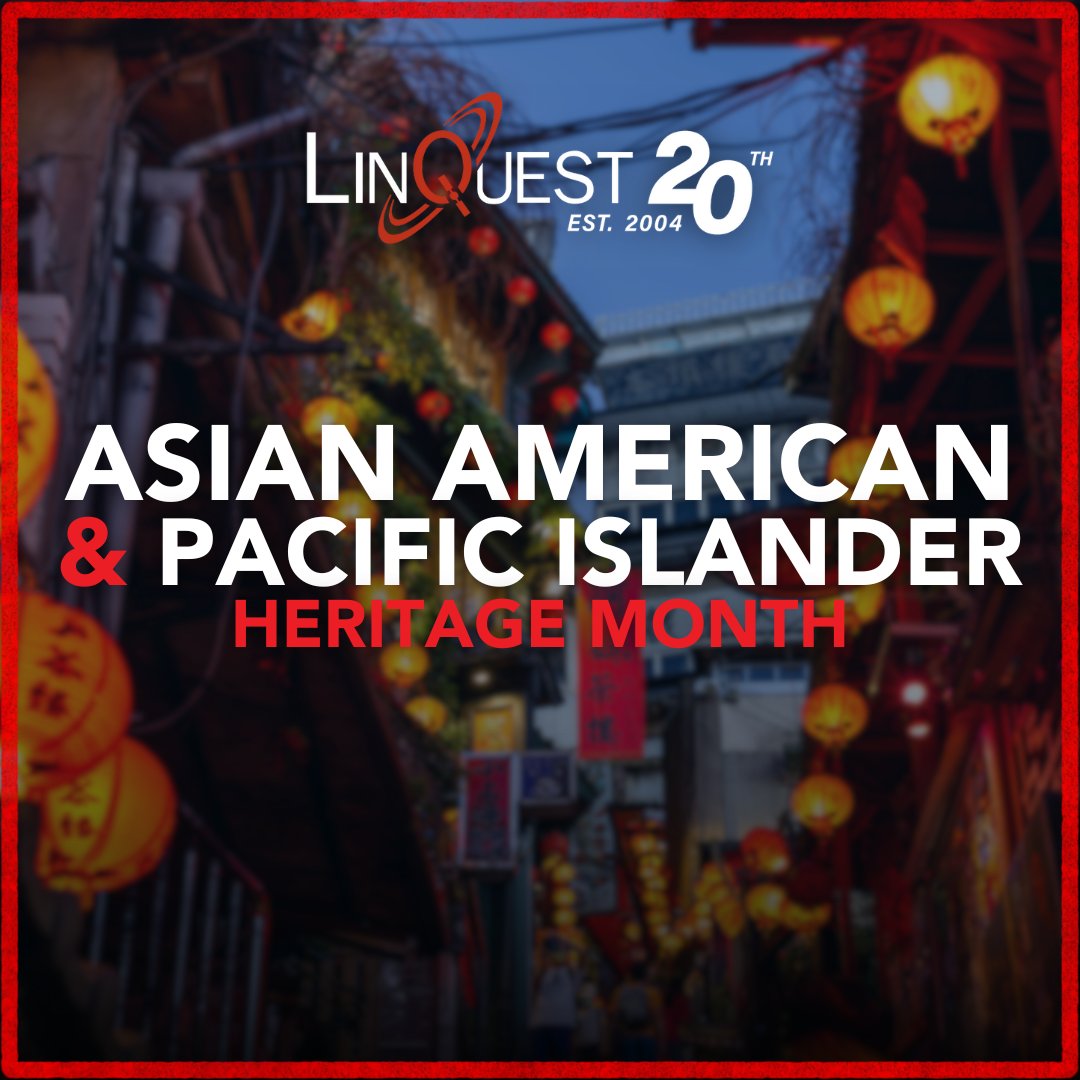 This month we celebrate the rich history of Asian American & Pacific Islander heritage. LinQuest recognizes and honors the many contributions and accomplishments of Asian Americans, Pacific Islander Americans, and Native Hawaiians to our nation. #AAPIMonth #CelebrateDiversity