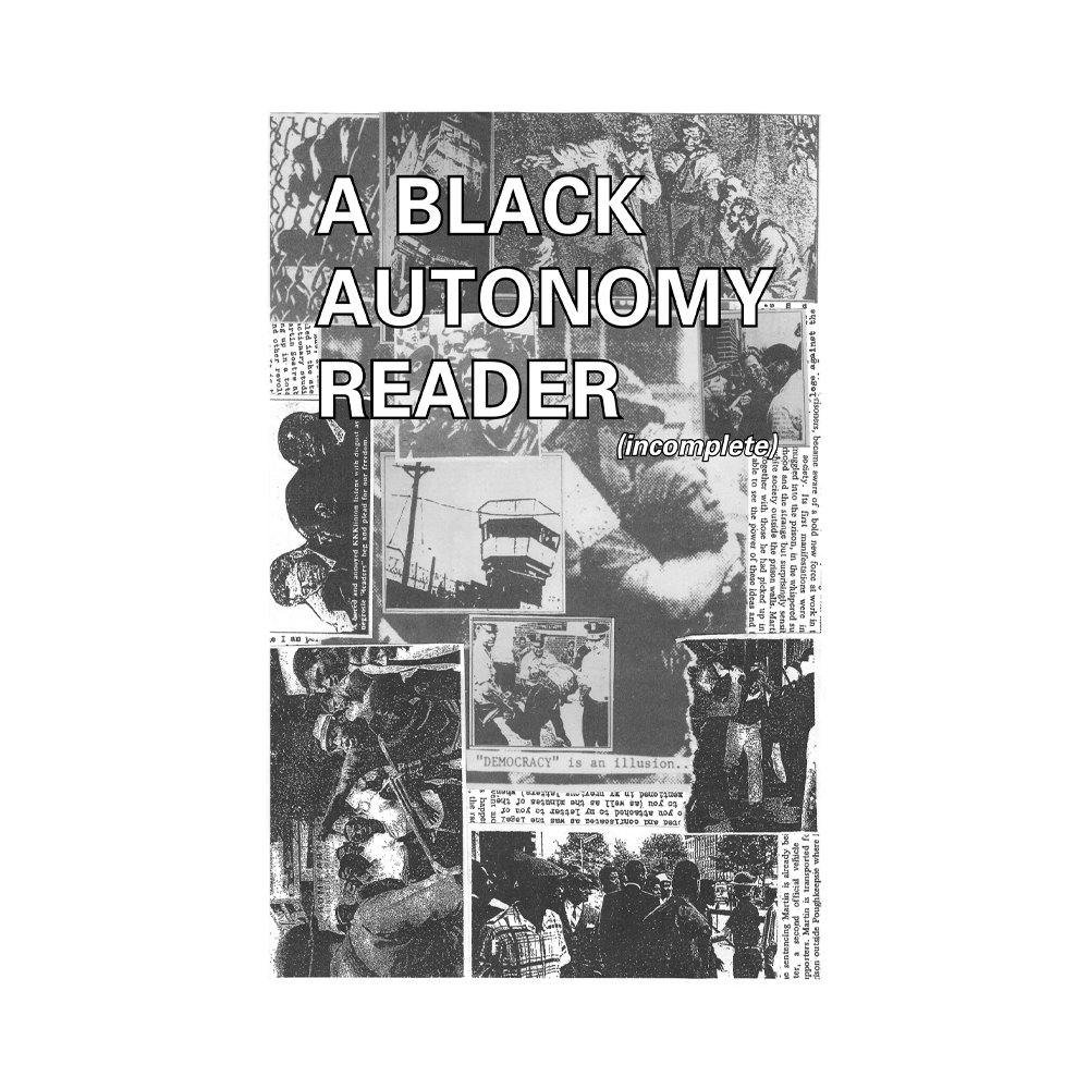 ANARCHISM ISN'T WHITE
A Black Autonomy Reader (incomplete) is here.

At 460 it's a beast + the first 100 orders will come with an additional booklet of Andrew Sage's (<a href="/_saintdrew/">andrewism🌻</a>) latest video which he kinds sent us the text off.
P/C or free download x

seditionist.uk/distro/readabl…
1/