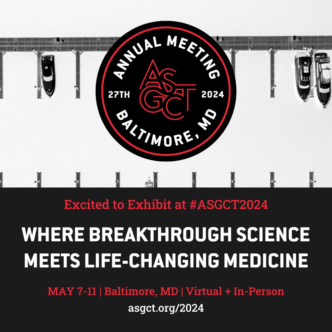 We're excited to be exhibiting at #ASGCT2024! Find us at Booth 714 for an exclusive look at journals driving today's explosion of gene therapy advances 🧬