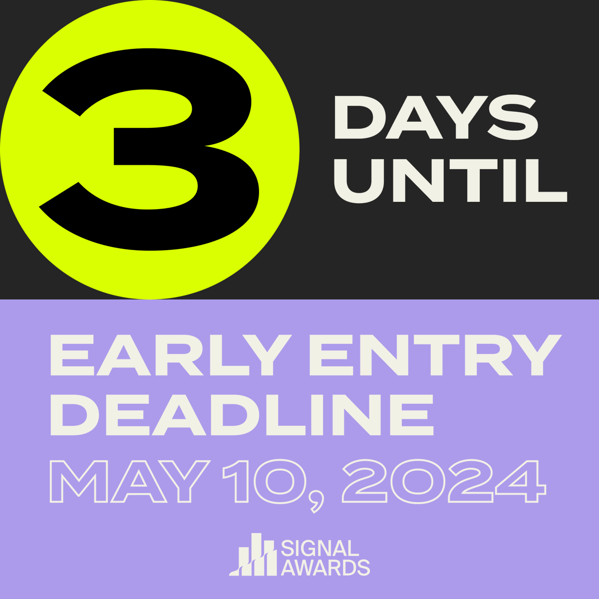 Only 3 Days left until our Early Entry Deadline on May 10th! Take advantage of preferred early pricing and have your podcasts heard by leaders in the industry. 🎧 Learn more about our mission, and enter your podcasts, at ow.ly/M1Qs50RwalM!