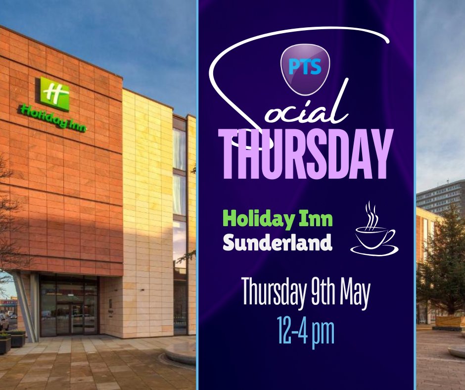📅 This Thursday, take a break with Grant Lawson & Dave King back on Sunderland soil! Join us for PTS Social Thursday at Holiday Inn Sunderland, 12-4pm. 🎉 Start or grow your travel business with Protected Trust Services. Book a chat & a cuppa: ask@protectedtrustservices.com ☕🍰