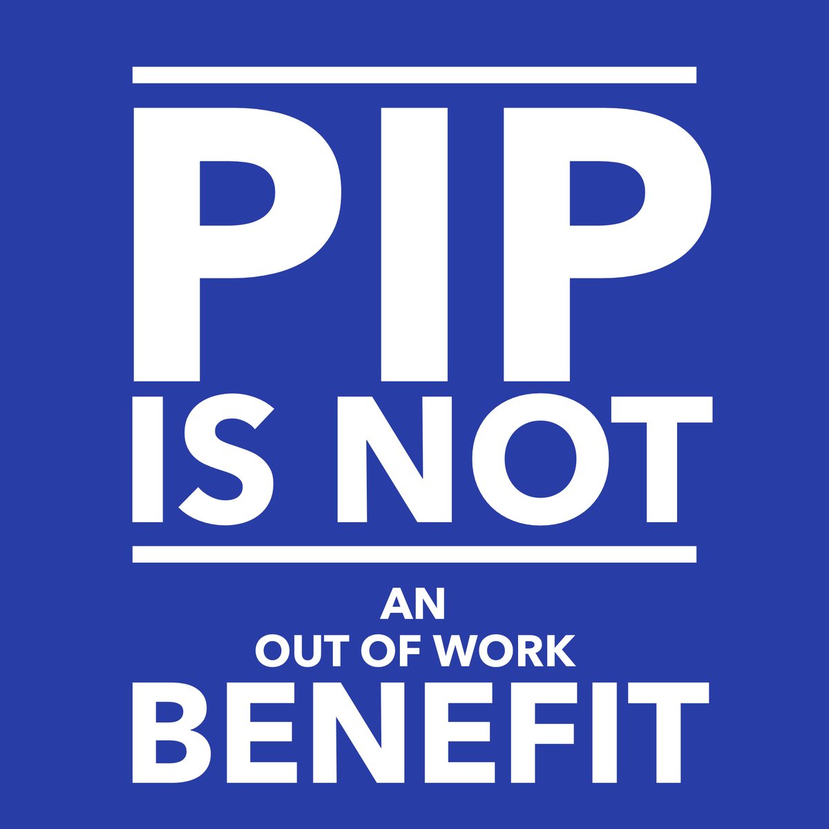 👉 PIP is NOT an out of work benefit

❌ Please stop this misleading information
✅ Get it right

👉 #DefendOurRights #DisabilityRights #HumanRights