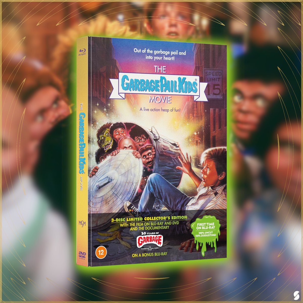 For a huge dose of 1980s nostalgia, you can now get The Garbage Pail Kids Movie on a 3-Disc Limited Collector's Edition Mediabook 

Including the film on Blu-ray, DVD, a bonus Blu-ray & a 24-page booklet

amzn.eu/d/cX3FroR

#1980s #garbagepailkids #physicalmedia
