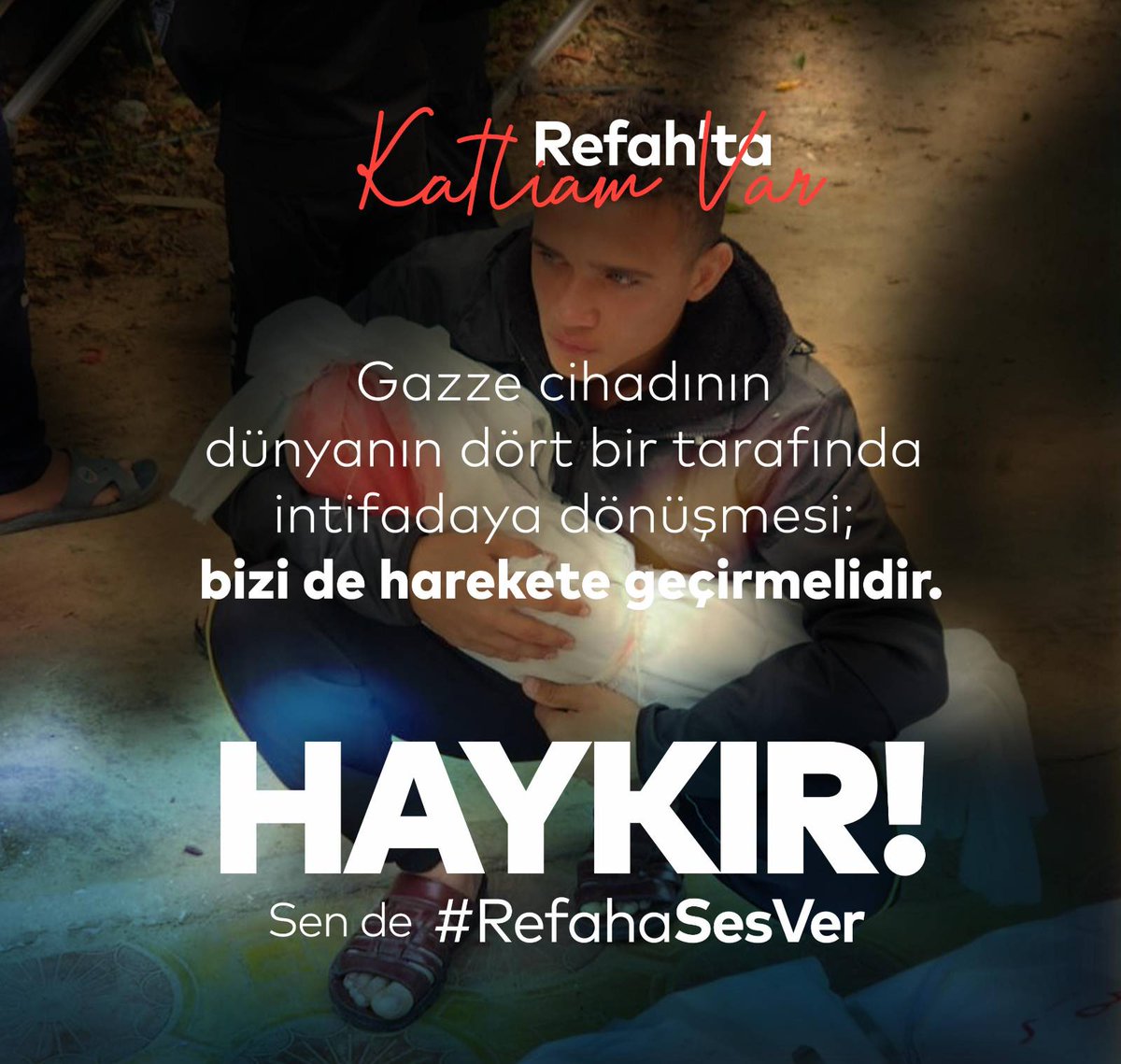 #RefahaSesVer ki siyonist işgalci israil daha fazla mazlum katletmesin