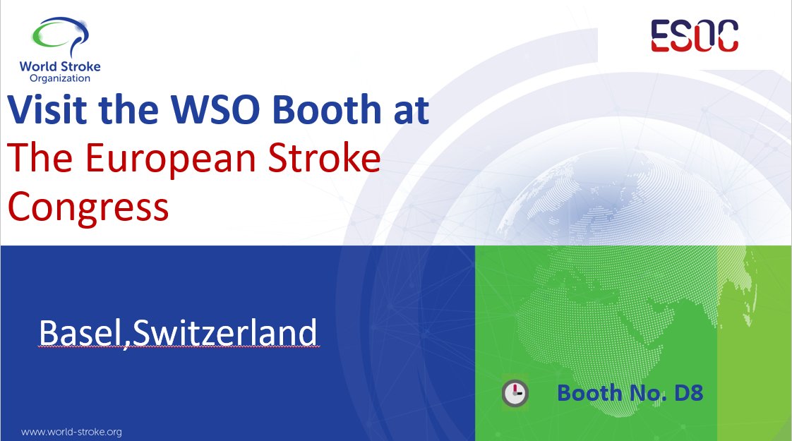 🗓🤝#WSO will be attending #ESOC2024 from May 15th to 17th, 2024! Join us at our booth number D8 to discover more about our global activities in #strokecare. ⏰ Don't miss out on our exclusive discounted #membership rates available only at the booth! See you there! #StrokeCare…