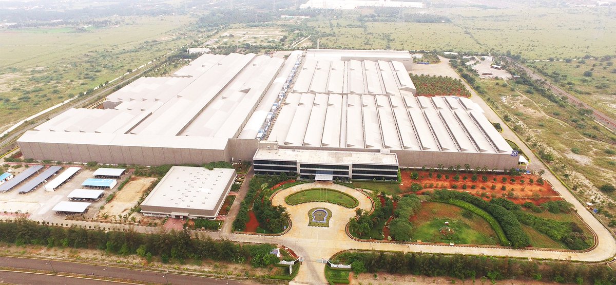 🇩🇪 based windmill manufacturing giant, ZF Wind Power has expanded the capacity of its gearbox manufacturing facility in Coimbatore from 9 GW to 12 GW as part of its expansion plans. 

#Kovai