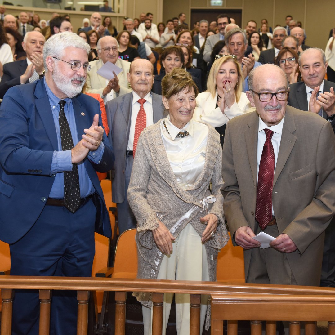Honoring the remarkable achievements of Dr. Ibrahim Salti—a legendary teacher, luminary physician, humanist, and beyond—for his more than 50 years of service and dedication. 🔗Read more: rb.gy/6u565o