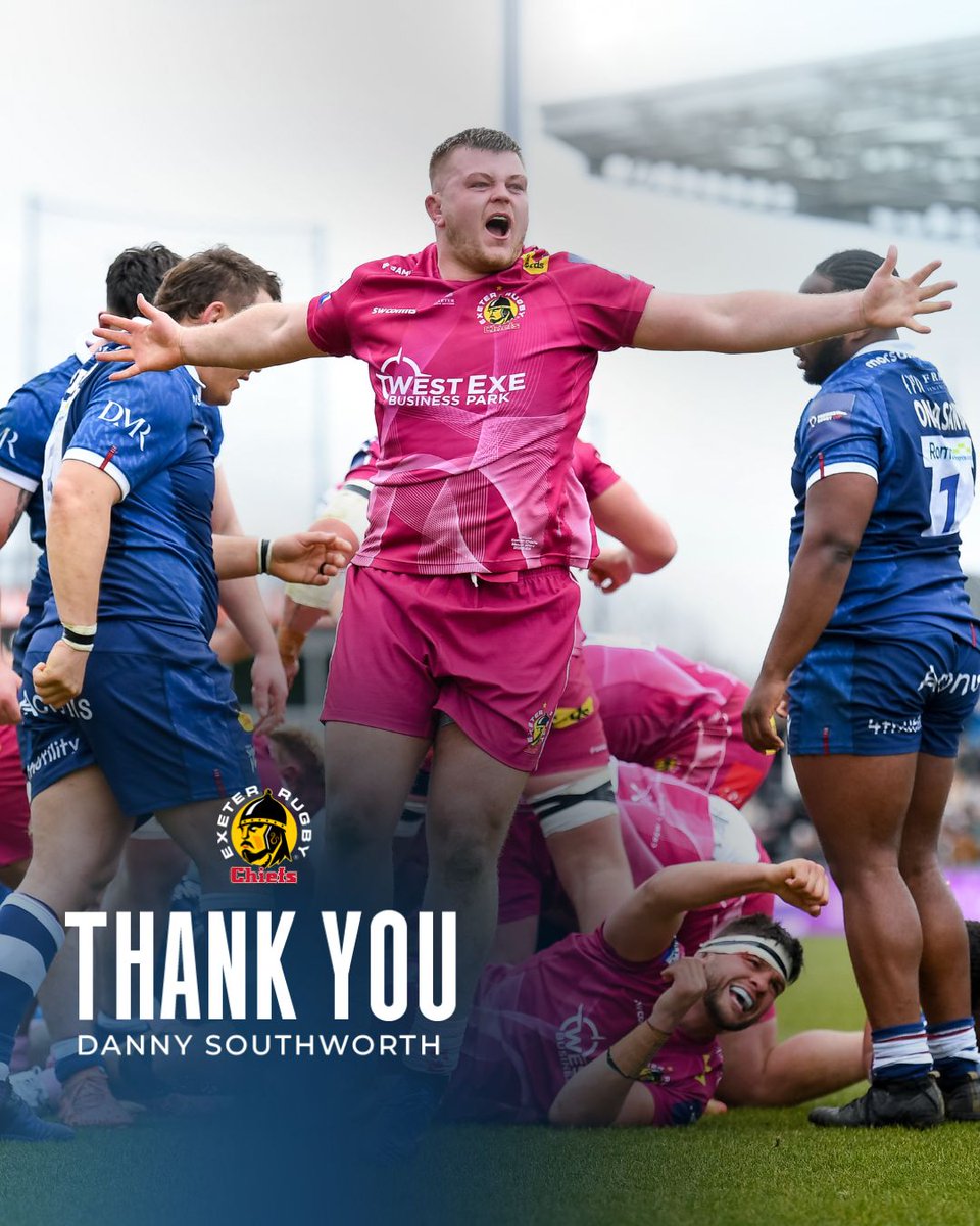 Danny Southworth signs for @Cardiff_Rugby for the 2024/25 season ✍️ He will join the Welsh side after 2⃣5⃣ Chiefs appearances. 🗞️: bit.ly/4a7j5Y5 Thank you for everything Danny! 👏 #JointheJourney