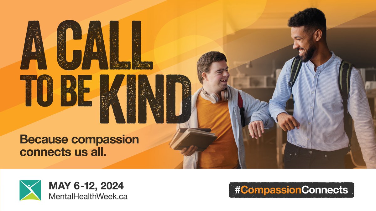 This year’s #MentalHealthWeek is centered on the healing power of compassion. Join the #CanadianMentalHealthAssociation May 6 to 12 to explore how compassion connects us all. 💙 Learn more at ms.spr.ly/6019Ypk3S #TravelTuesday #WestJet #CompassionConnects