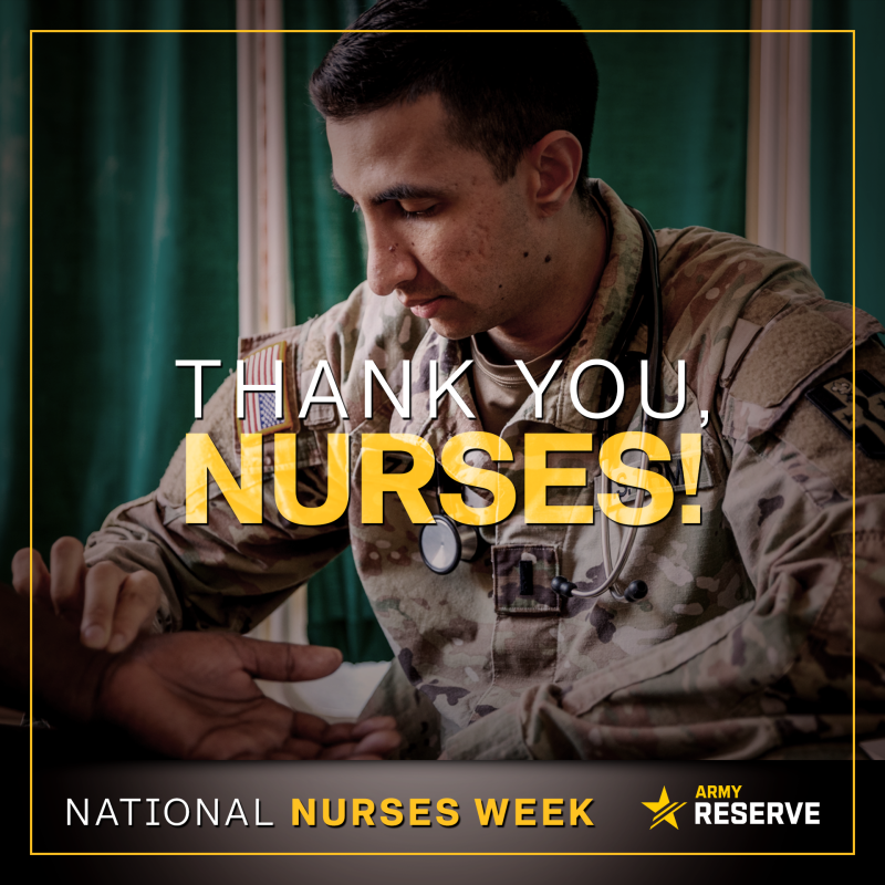 Did you know the Army Reserve boasts three medical commands and represents over half of the Total Army's medical units? Join us in celebrating these dedicated professionals. #NursesWeek #ArmyReserveHeroes