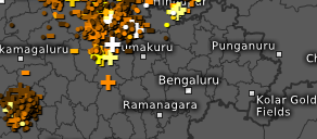 7.25 PM UPDATE:

As expected Tumkur district and Hindupur is seeing TS showers.

Can doddabalapura, Chikkabalapura and Magadi join the party is the question :)

Lets see!

#Bangalorerains #Bengalururains