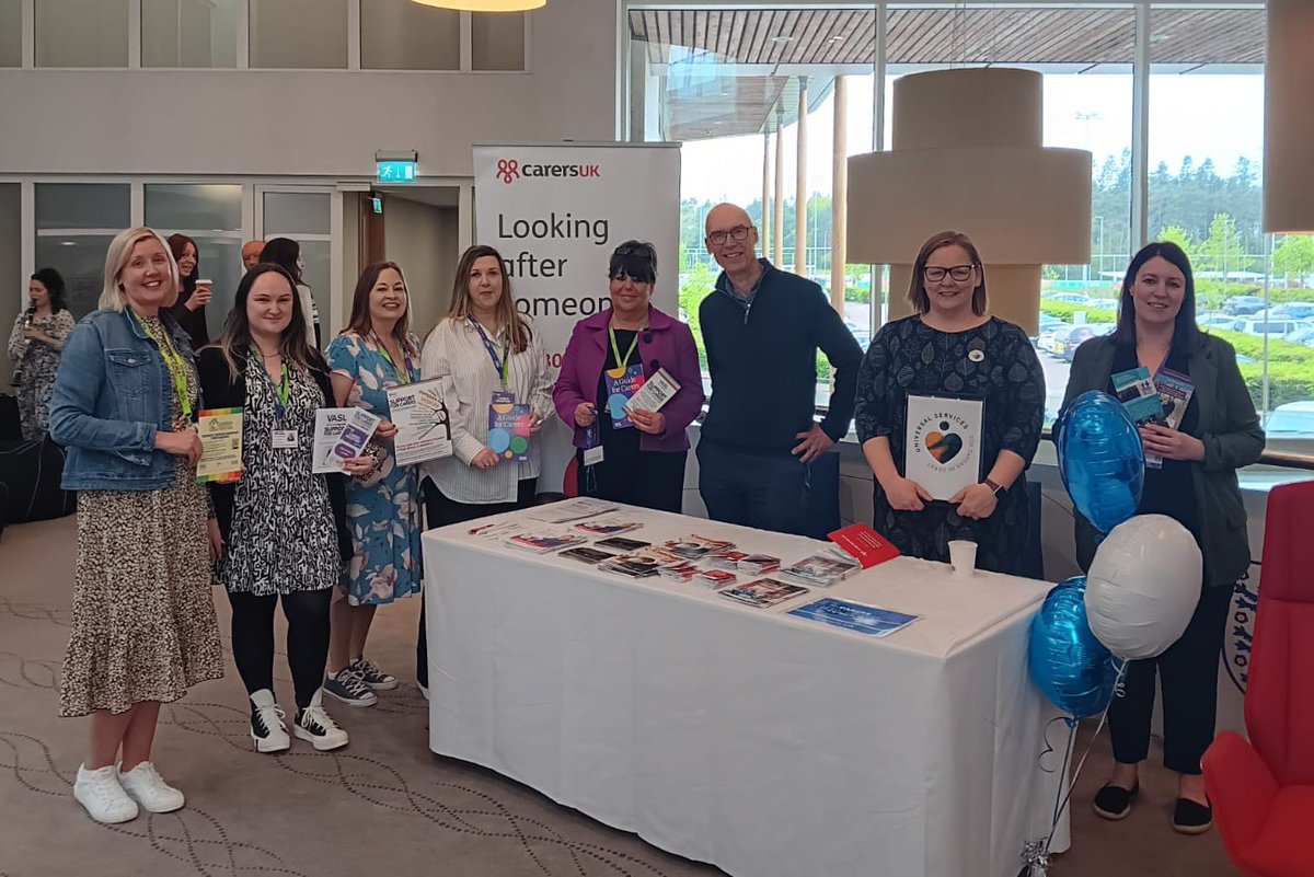 Last week Michael Shann, Head of Carer Support at Carers UK, attended the Caring in the Community event in Staffordshire. The event was organised by the UHDB Carers Network and it was a great opportunity to meet with carers and connect with carers' organisations from the area.