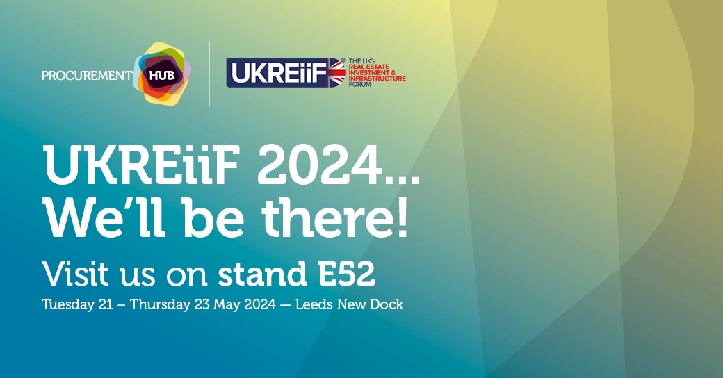 📅Only two weeks to go until @UKREiiF 2024!
️
Join us for the annual three day event from Tuesday 21 May to Thursday 23 May in Leeds connecting people, places and businesses.

Find us at Stand E52 to discuss your #procurement needs with our team. 

bit.ly/4a2ruMv