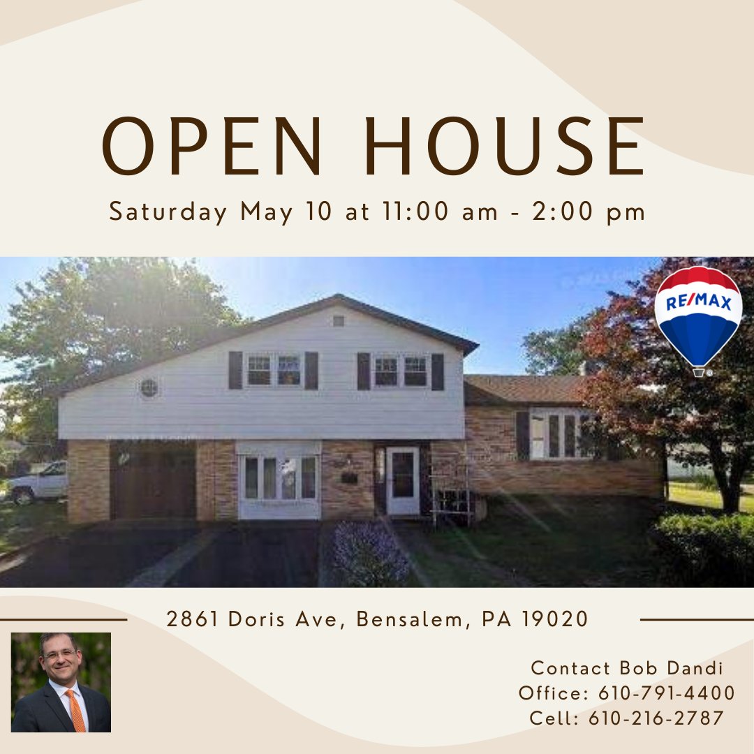 Open house this Saturday from 11am to 2pm! Looking forward to seeing you there!! 
#openhouse #undercontract #sold
#home #realestate #realtorlife #realestateagent #ForSale #allentown #eastonpa #easton #bethlehempa #justsold #buyeragent #buyer #home #house #realtor #bethlehem