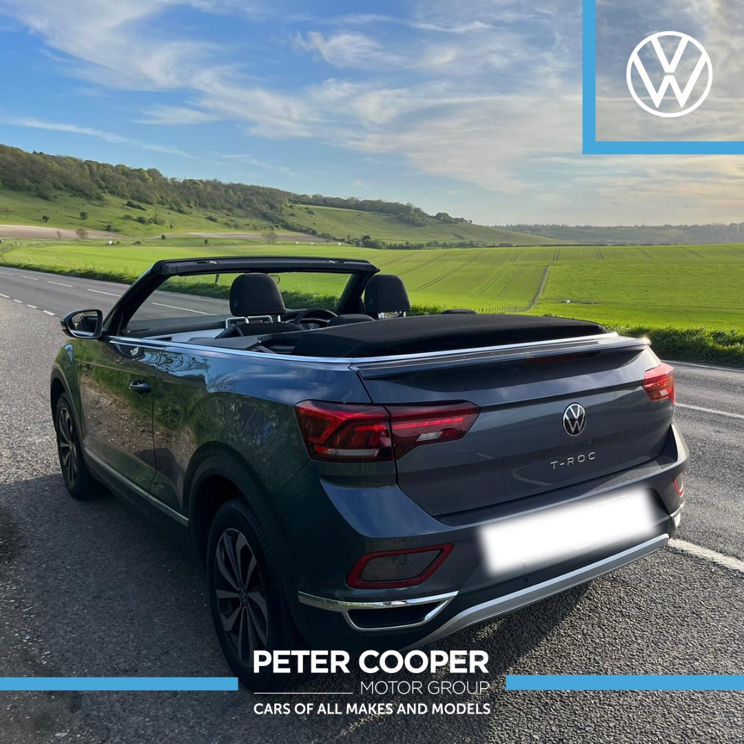 What a difference a day makes! 

It's a beautiful, sunny day on the South Coast, so we just had to stop and take this pic this morning 😍 ☀️ 📸 

#PeterCooperGroup #Sunshine #Volkswagen #TRoc #Cabriolet #SouthCoast
