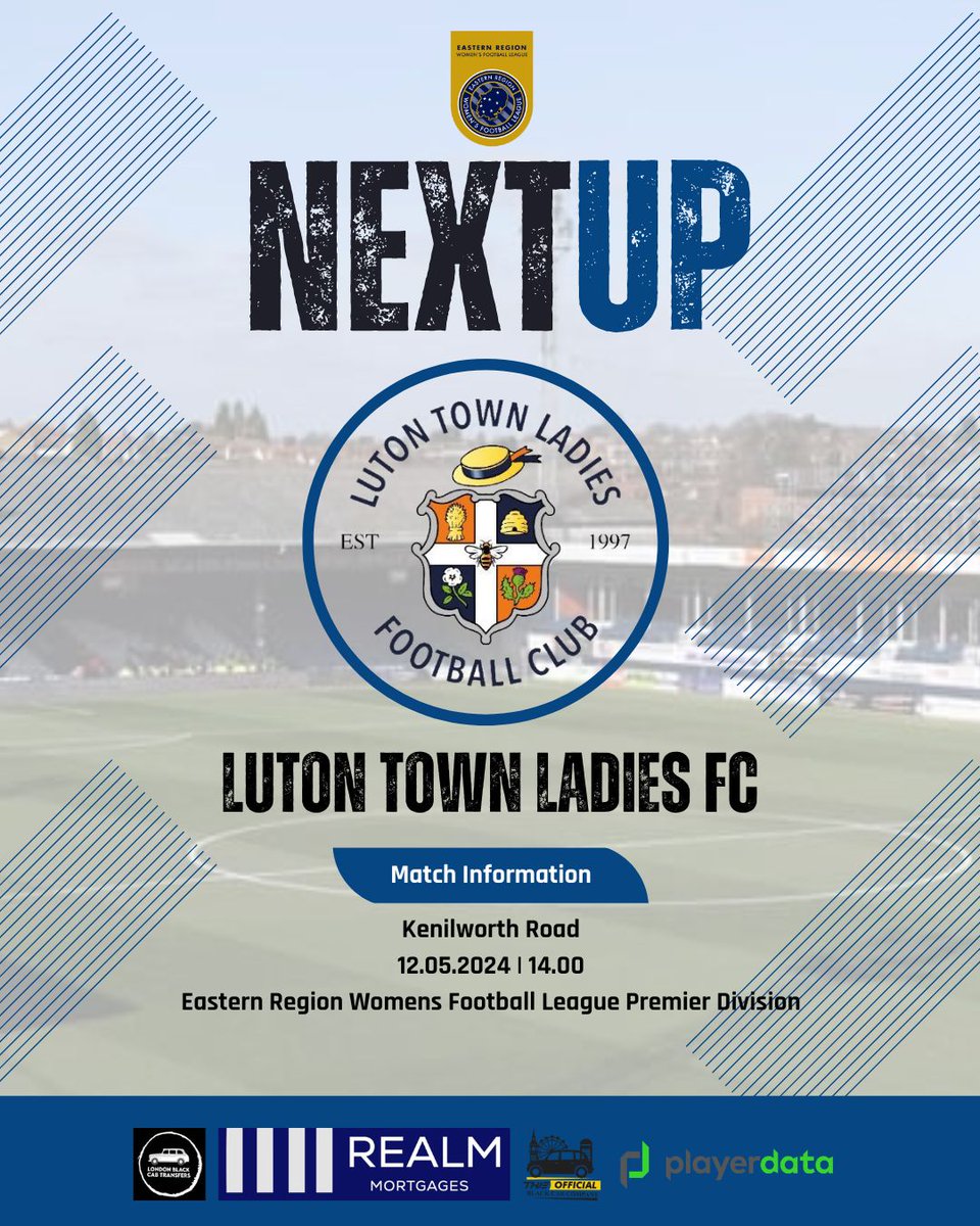 𝐋𝐚𝐬𝐭 𝐋𝐞𝐚𝐠𝐮𝐞 𝐆𝐚𝐦𝐞 𝐨𝐟 𝐭𝐡𝐞 𝐒𝐞𝐚𝐬𝐨𝐧!

What better way to end the season at the home of a Premier League Ground 😍

🆚 @LTLFC_Official
🕒 14.00
🏟️ Kenilworth Road, LU4 8AW
💷 £5 Adults | £1 Under 17s
🔗 buff.ly/3JQRY95

#UpTheBowers | #BowersFamily